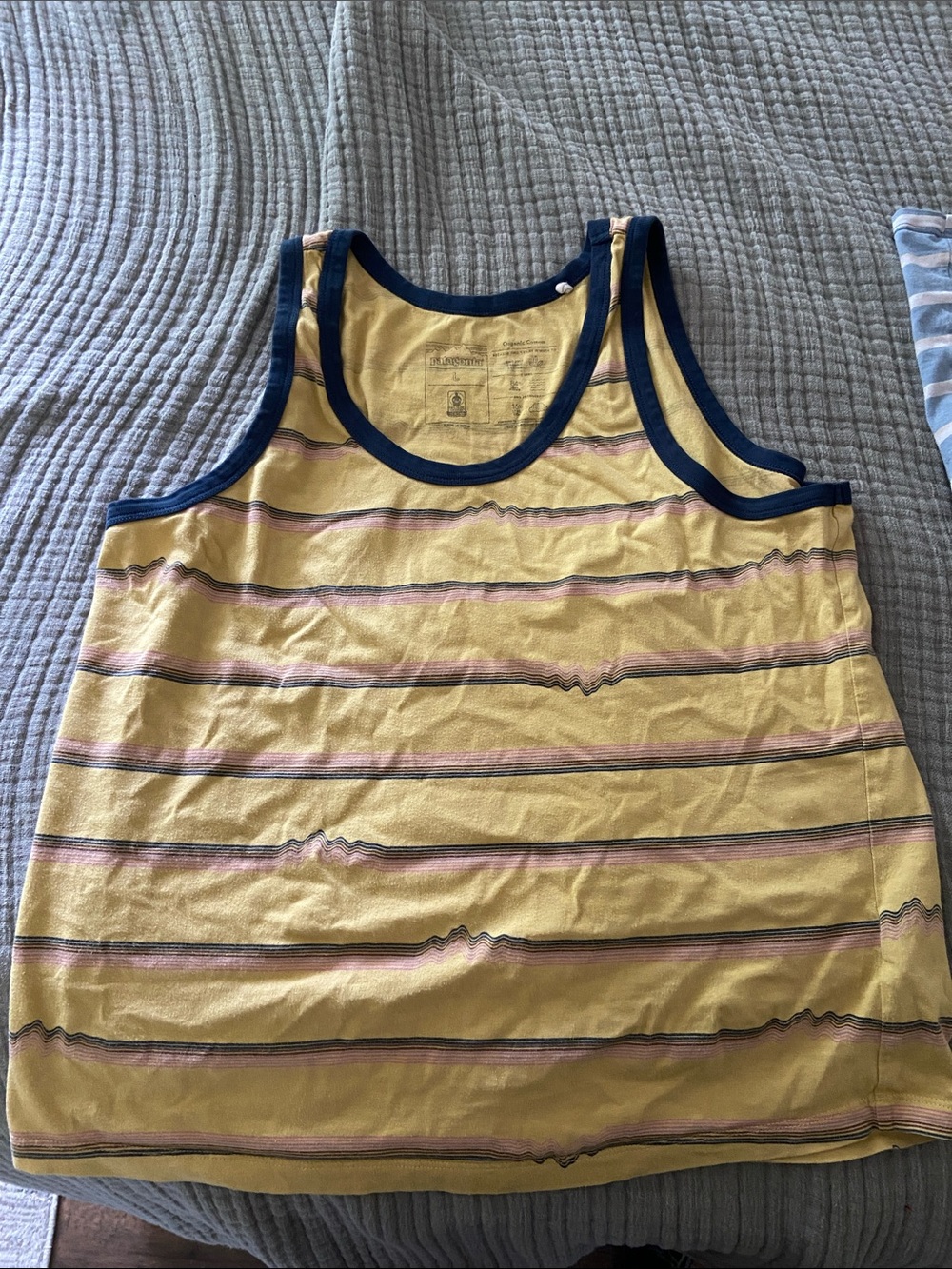 Patagonia Women’s Large LOT 4 striped tank tops - Picture 3 of 7